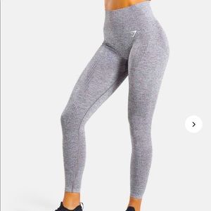 Gymshark Vital Seamless Leggings ( Dark Grey Marl ) S